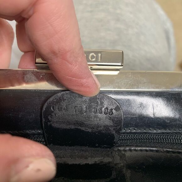 Gucci Pony Hair Clutch - Zebra - Brown and Blue - Picture 13 of 13